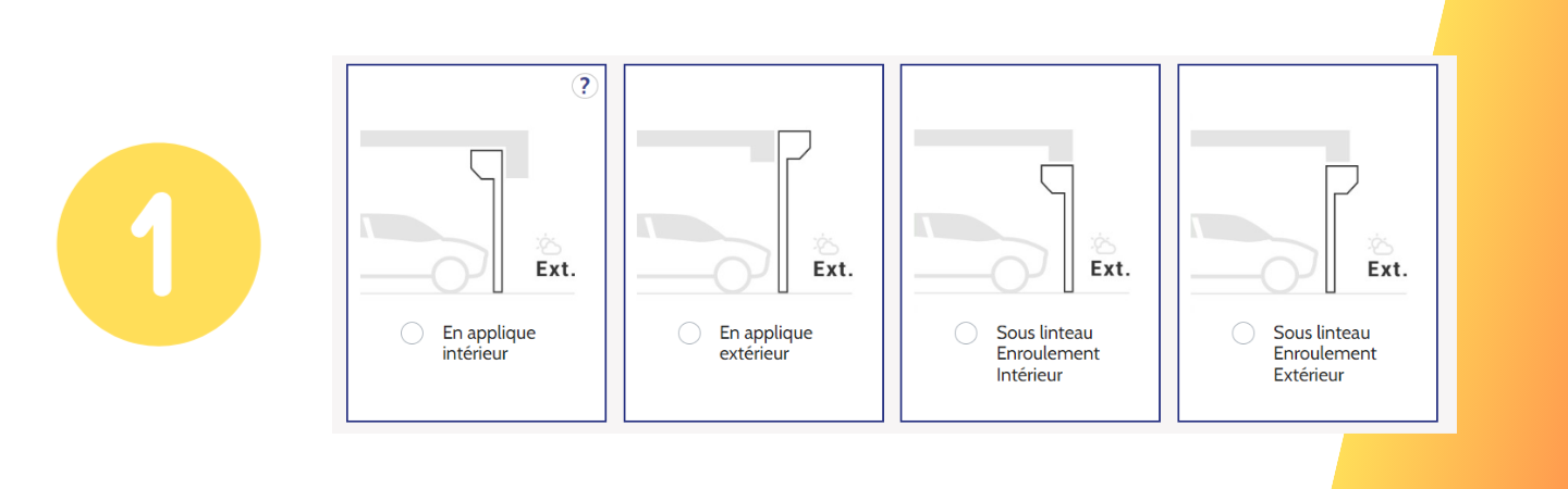 type pose porte garage enroulable